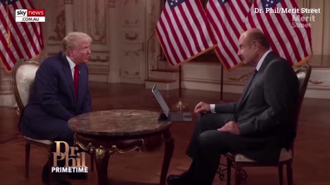 Donald Trump opens up to Dr Phil about his vice president pick