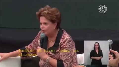 Dilma diz que PT vai fazer "aliança até com o Diabo"