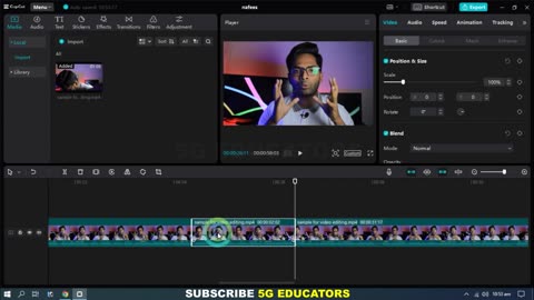 Delete Unwanted Part of Video with CapCut for PC | CapCut Video Editing Course #3