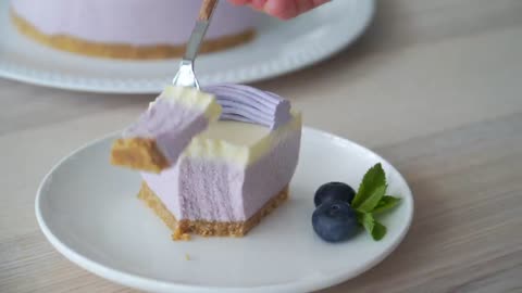 Blueberry Cheesecake (No Bake)