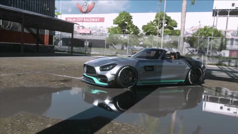 Rebuilding Mercedes AMG GT S Roadster - LOGITECH G29 Gameplay