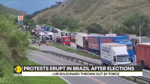 Supporters block highways in Brazil, Bolsonaro remains silent amid post-poll chaos | World News