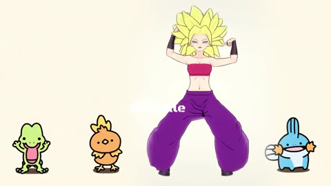 Caulifla Dragon Ball Pokémon dancing POKÉDANCE #mmd #Caulifla #DragonBall