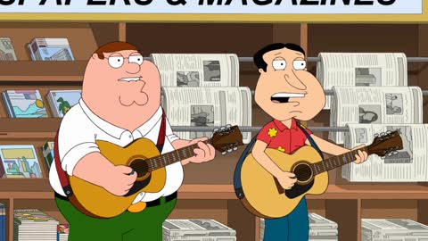 Family Guy - Peter and Quagmire Open Mic