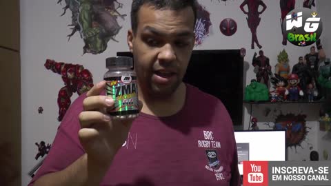 ZMA ORYZANOL 300MG 60 CÁPS - ARNOLD NUTRITION - TESTO BOOSTER - ANALISE & UNBOXING