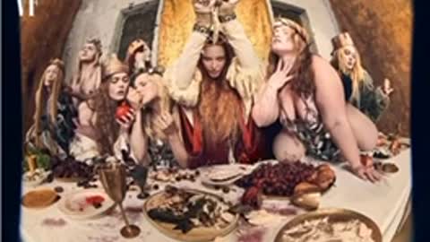 🤦‍♀️VANITY FAIR MAGAZINE FEATURING EVIL 👹MADONNA MOCKING 🚫THE LORD SURROUNDED👀 BY DEAD BABIES 👶