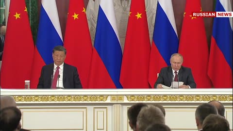 Putin and Xi Jinping made statements to the media. Depleted uranium RUSSIA, China, Ukraine