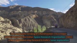 Chandrayaan 3 - India makes historic landing near Moon's South Pole.