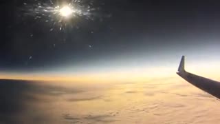 Breathtaking Clip Shows How The Solar Eclipse Looked From The Sky