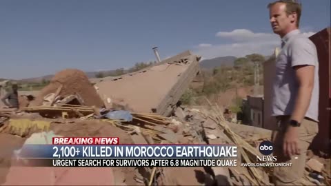 In excess of 2,100 killed in Morocco quake | Trending News