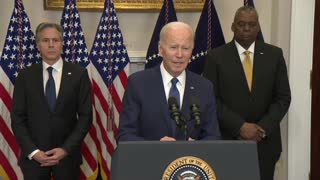 Biden: "Today I’m announcing that the US will be sending 31 Abrams tanks to Ukraine."