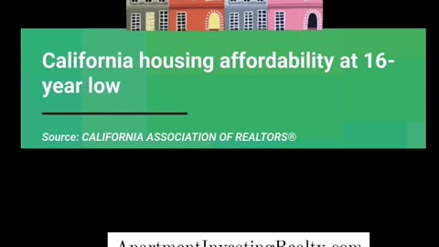 California's Shocking Affordability Plunge