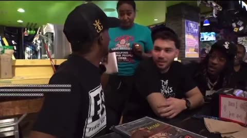 Charleston White gets into a heated argument with a Waitress on Adin Ross’s stream