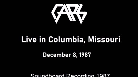 The Cars - (Live in Columbia, Missouri 1987) Soundboard