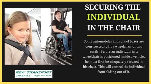 Five Safety Tips For Transporting People Who Use Wheelchairs