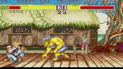 Guile vs Blanka