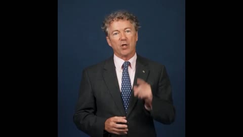 Senator Rand Paul Enough is Enough