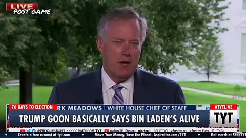 Mark Meadows: Trump is the only President who actually took out a terrorist