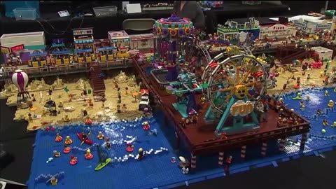 Oaks PA Brickfest a Lego tribute to the New Jersey Shore/ Wildwood Ocean City Seaside Heights