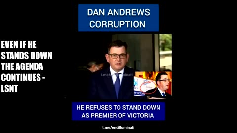 DANIEL ANDREWS GETS "300K A YEAR FOR LIFE & A DRIVER" HES STANDING DOWN!