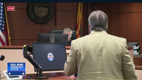 Corrupt AZ Atty in Kari Lake Trial goes on disingenuous rant about "respecting elections."