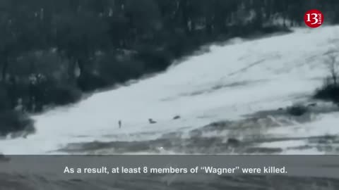 SAD END OF "Wagner" soldiers advancing in snowy steppes of Bakhmut - "Artillery kept them warm”