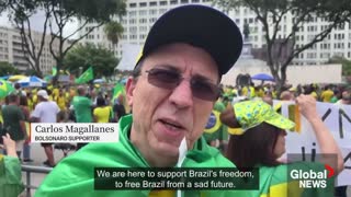 Supporters of Brazil’s Bolsonaro call on military after election loss, Lula backers celebrate win