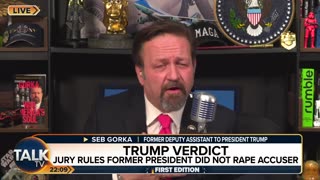 GORKA ON TalkTV "Continued Witch Hunt And Political Persecution" Against Donald Trump