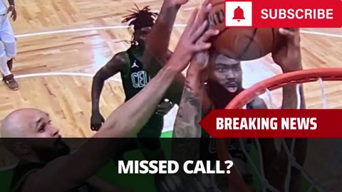 Here Is The Controversial Call In The Celtics Mavs Game