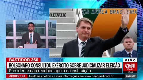 Bolsonaro consultou o Exército sobre judicializar a eleição | CNN 360º