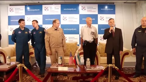Expedition 31 Crew Welcomed Warmly in Kazakhstan and Russia