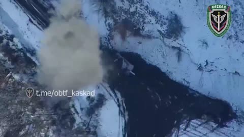 Destruction of an AFU tank by Lancet drones