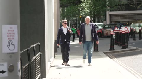 John Cleese Arrives At Court For Phone Hacking Trial