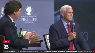 Mike Pence Faces INTENSE Questions from Tucker Carlson Regarding Ukraine