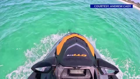 Walton County man encounters aggressive bull shark while on a jet ski