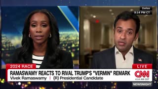 A MUST WATCH: CNN hack reporter just tried to bait Vivek into turning on Trump