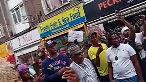 Protestors in London are now calling for a boycott of all non-black stores