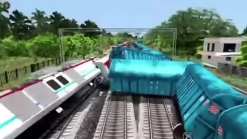 उड़ीसा ट्रेन हादसा वीडियो😭😭😭😭😭😭😭 1#odhisha ##train #viralvideos