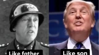 TRUMP LIKE FATHER 🤔LIKE SON ⁉️