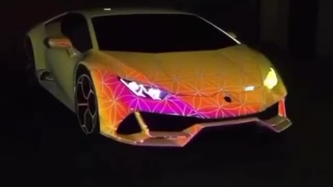 Glow in the dark wraps on supercars!😎🔥 😍