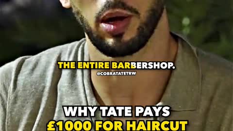 Why Tate spends £1000 on haircuts