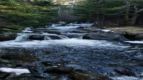 Water fall asleep nature beauty