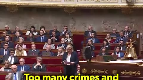 Marine Le Pen slams France's open borders and lax migrant policy