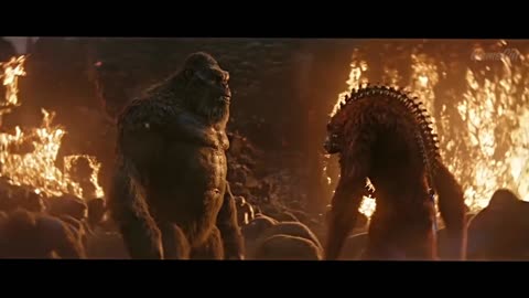 King Kong Meets Skar King & Shimo 4K Full Fight Scene (2024) Godzilla x Kong The New Empire Movie