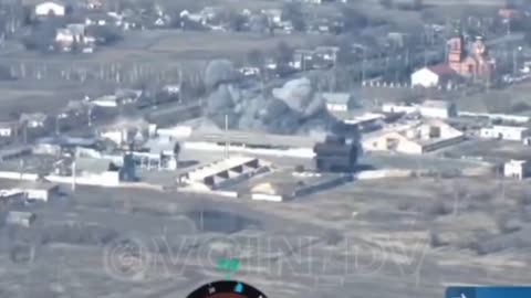 Russian air force strikes ukrainian ammunition depot in Zaporizha