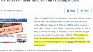 Fact Checking the Fact Checkers: LeadStories Wrong Again.