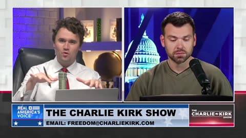He's a symbol for every person that's screwed over by the government @the charlie kirk show