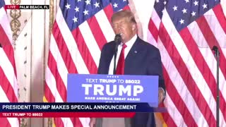 Trump 2024: President Trump will run Again (Full Speech, Nov 15)