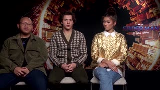 Actor Tom Holland discusses playing Spider-Man