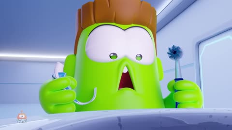 Toothpaste, Sportbots Cartoon and Funny Video for Kids